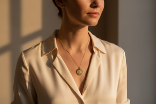 Louise Hendricks necklace model shot