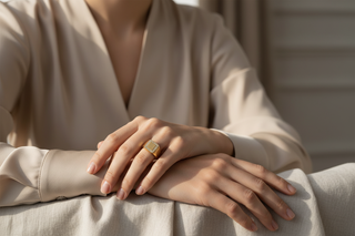 Louise Hendricks rings model shot