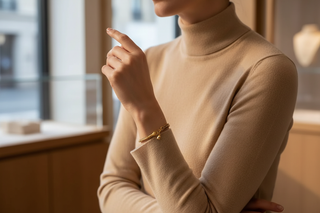 Louise Hendricks bracelets model shot