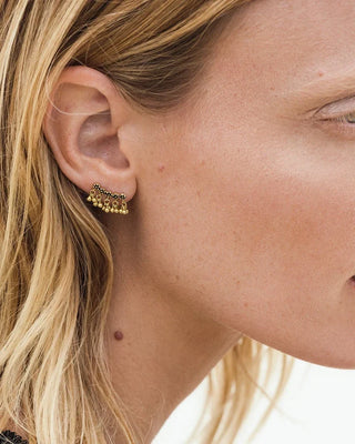 Marie Laure Chamorel earring worn by a model