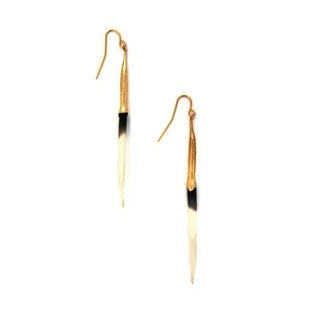 K/ller Bionic Brass Quill Earrings