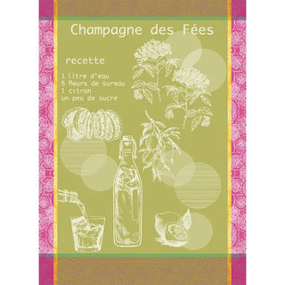 Garnier Thiebaut - Champagne Des Fees Mousse Kitchen Towel