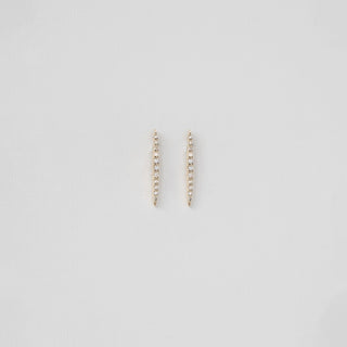 Celine Daoust - Large Diamonds Sunbeam Earrings