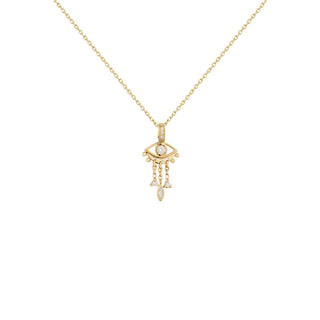 Celine Daoust - Small Diamond Eye And Diamond Fringe