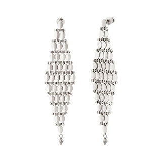 Satellite - Medium Kite Mesh Earrings