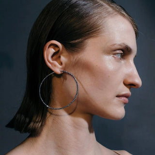 Saskia Diez - Sparkling Single Hoop