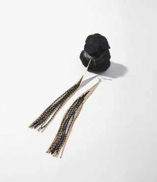 Iwona Ludyga Designs - Fringe Dune XL Fringe Earrings