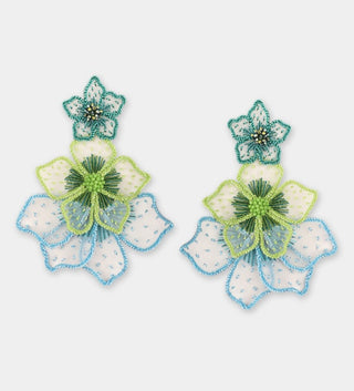 Olivia Dar - Maxie Peonie Earrings