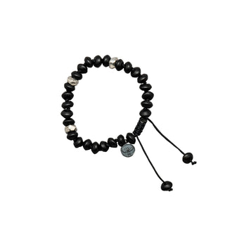 Joseph Brooks - Black Onyx And Sterling Silver Bracelet