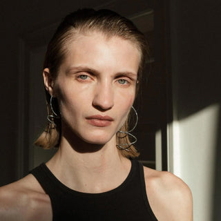 Saskia Diez - Sparkling Spiral Single Long Earring