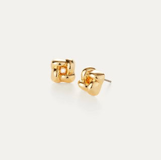 Jenny Bird - Woven Square Earrings