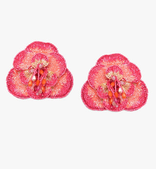 Olivia Dar - Camelia Earrings