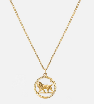 Miansai - Lev Lion Pendant Necklace (gold)