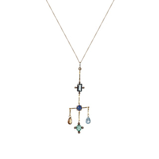 5 Octobre - Scotty blue necklace