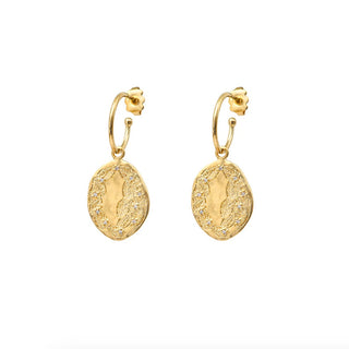 Louise Hendricks - Adele Pendant Hoops M