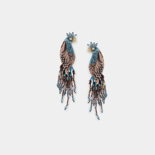 Olivia Dar - Peacock Earrings