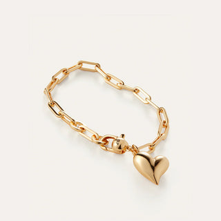 Jenny Bird - Puffy Heart Bracelet