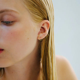 Saskia Diez - Wire Double Earcuff