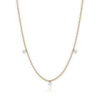 EMBLM - Floating Diamond Necklace