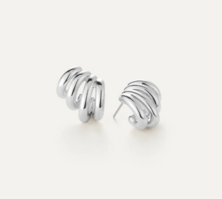 Jenny Bird - Monroe Earrings (silver)