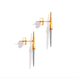 K/ller Collection - 10k Petite Bionic Quill Spike Studs