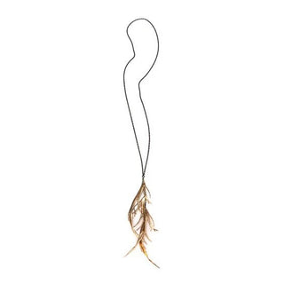 K/ller Collection - Brass Feather Pendant
