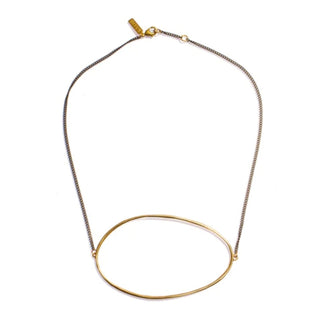 K/ller Collection - Oversized Ellipse Necklace