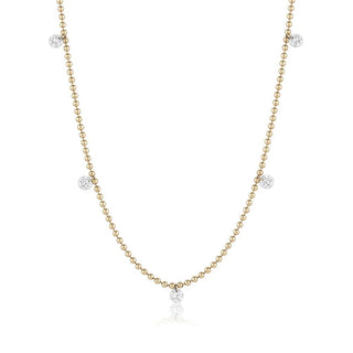 EMBLM - Floating Diamond Necklace