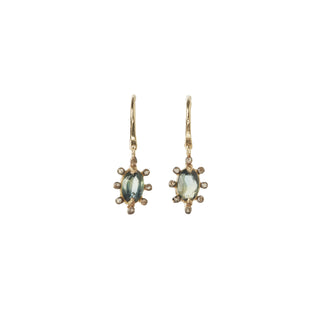 5 Octobre - Flora Blue Earrings