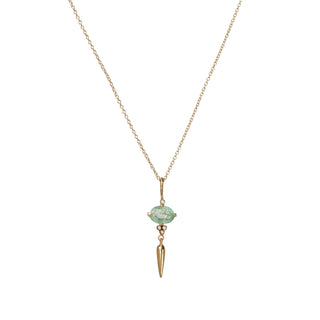 5 Octobre - Fiona Emerald Necklace