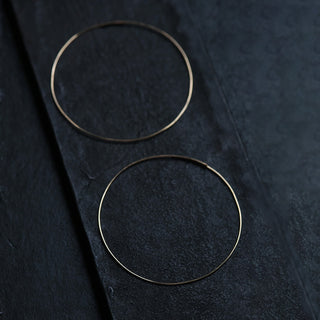 8.6.4 - Thin Circle Xl Earrings