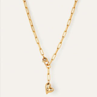 Jenny Bird - Puffy Heart Necklace