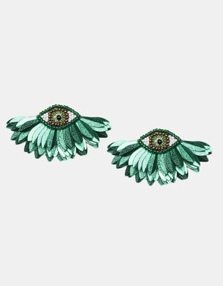 Olivia Dar - Tinos Eye Earrings