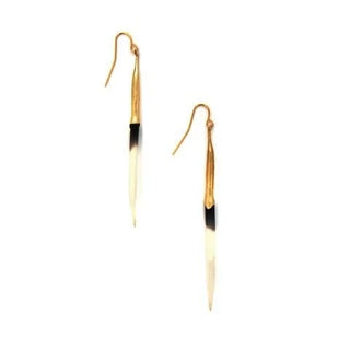 K/ller Collection - Bionic Brass Quill Earrings