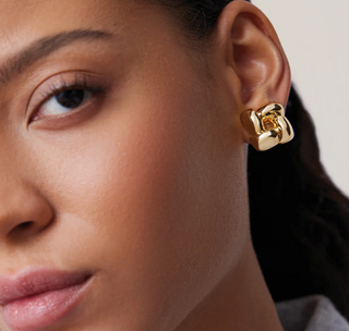 Jenny Bird - Woven Square Earrings
