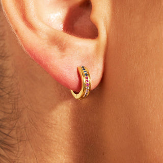 Be Maad - Rive D'Or Mini Striated Earrings