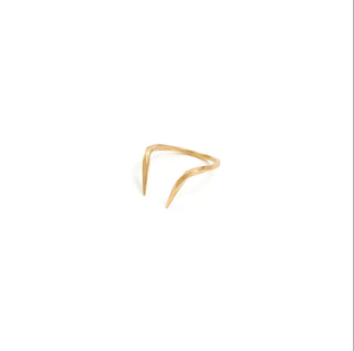 K/ller Collection - Spiked Curve Ring