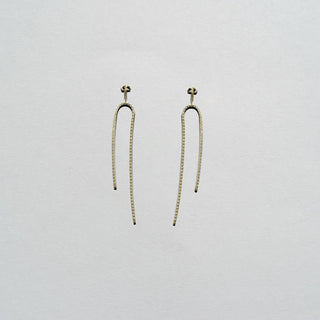 Saskia Diez - Open Fringe Earrings Short