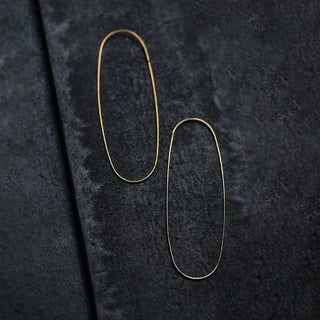8.6.4 - Thin Oval Xl Earrings