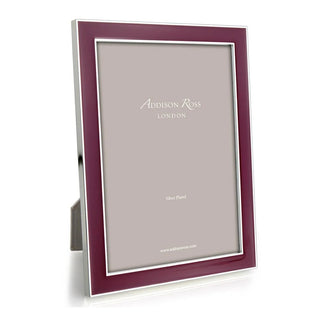 Addison Ross - Silver Enamel Photo Frame - 4x6