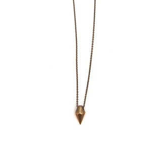 K/ller Collection - Brass Diamond Pendant