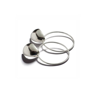 Lila Rice - Large Maris Studs