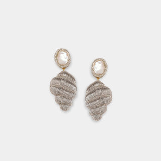 Olivia Dar - Conch Earrings