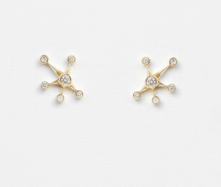 Celine Daoust 6-point Constellation earrings