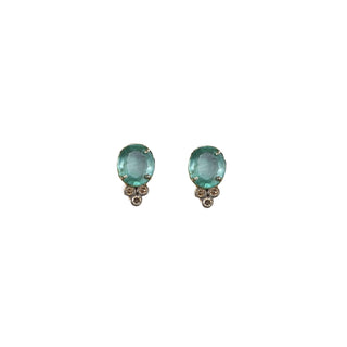 5 Octobre - Erin Emerald Earrings
