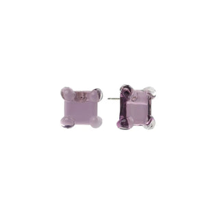 Keane - Square Prong Set Earrings