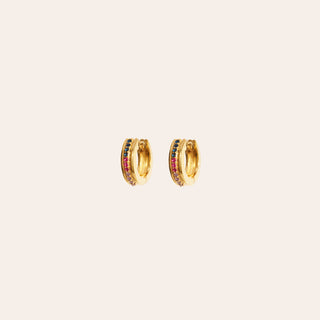 Be Maad - Rive D'Or Mini Striated Earrings
