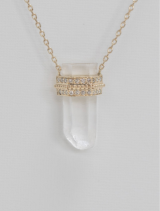 Celine Daoust - Rough Pencil Quartz Necklace