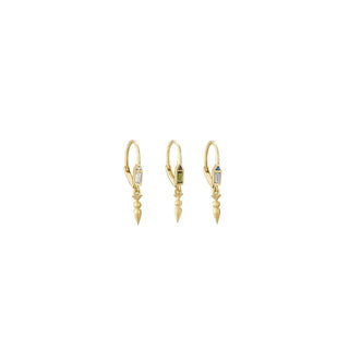 Metier - Mini Az Honey Hook Earring