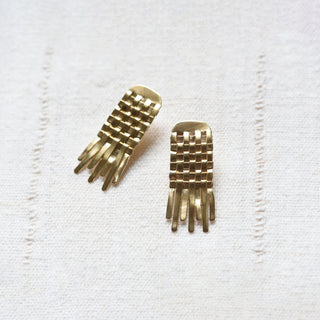 8.6.4 - Woven Drop Earrings